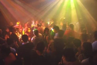 Dance floor and live music night at Godofredo Bar, Brasilia