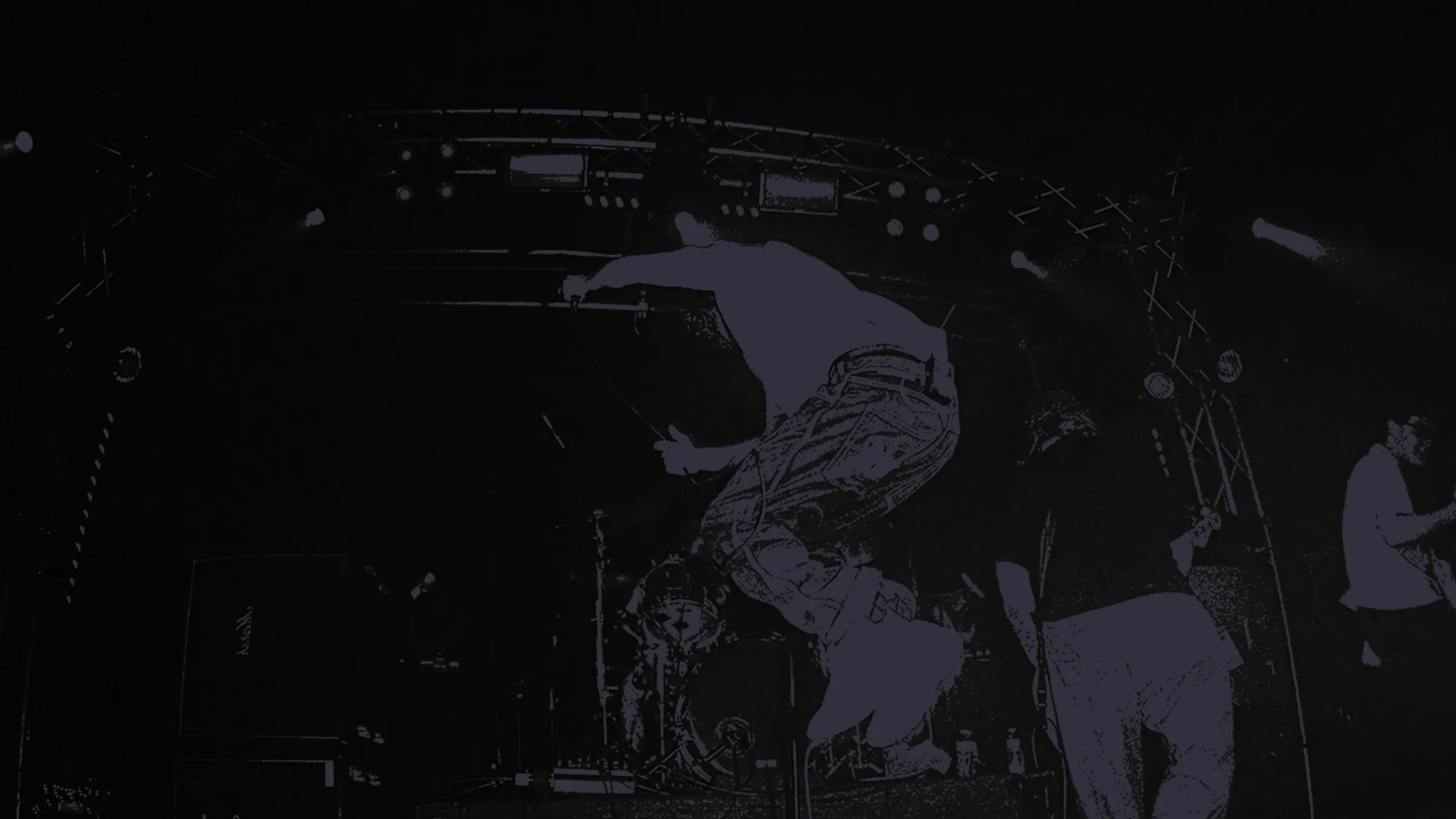 Live band performing on stage at The Dome Tufnell Park with professional lighting rig and stage truss — salsa venue in London