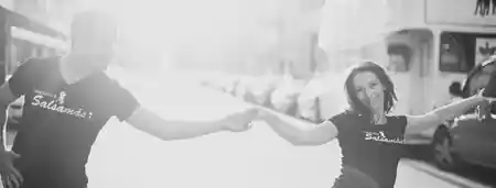 Social salsa dancing at Salsamas Munich