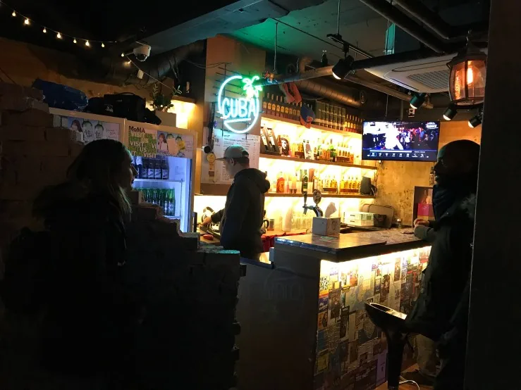 Club Havana, Seoul – intimate salsa bar interior in Hongdae with dance floor and warm lighting