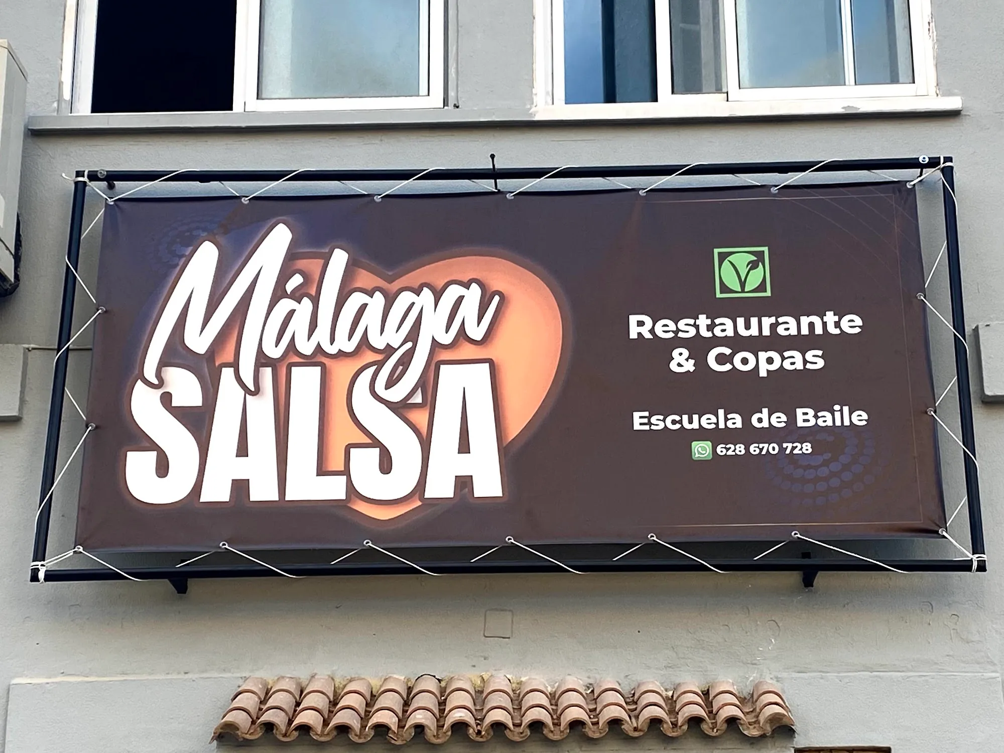 Salsa dance floor atmosphere at El Patio de Málaga in Málaga Spain