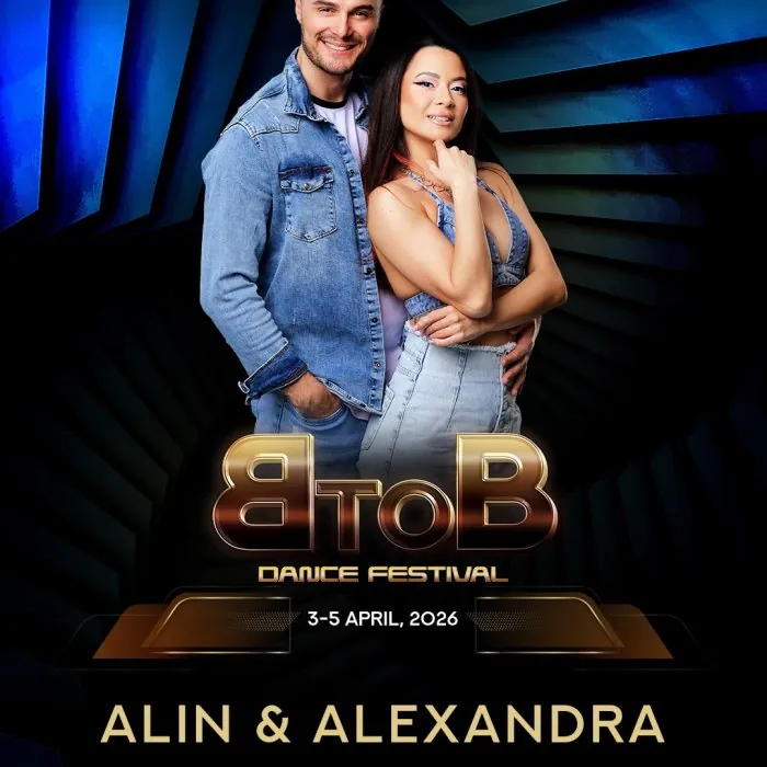 Alin & Alexandra, instructor at BtoB Bachata con Salsa 2-4 April 2027 Bucharest Romania