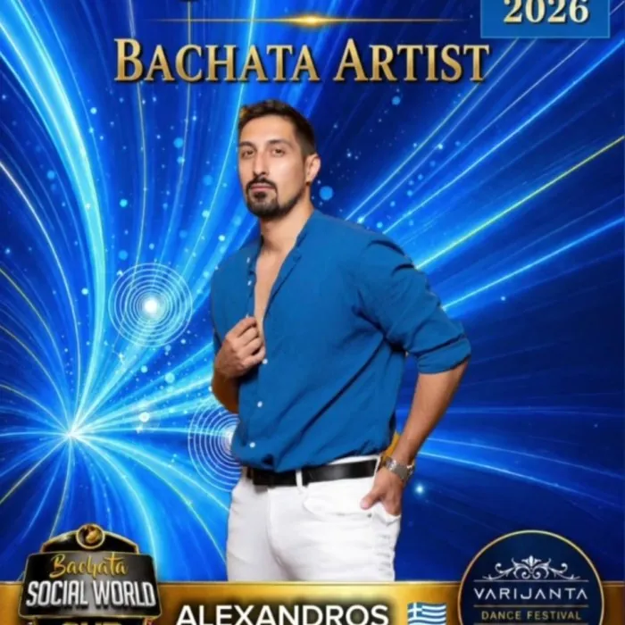 Alexandros, instructor at Varijanta Dance Festival Belgrade