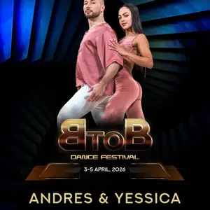 Andres y Yessica, instructor at FluxDance presents: The Bachata Flow Generation | Frankfurt • Germany