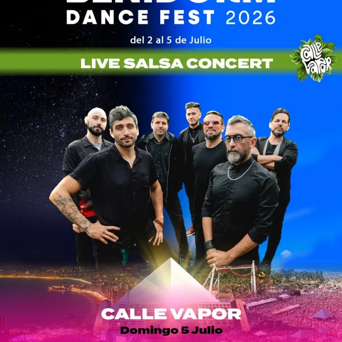 Calle Vapor, instructor at Benidorm Dance Fest 2026
