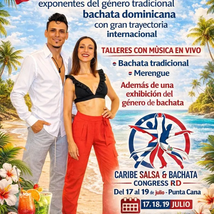 Natalia & Jorge, instructor at CARIBE SALSA & BACHATA CONGRES RD