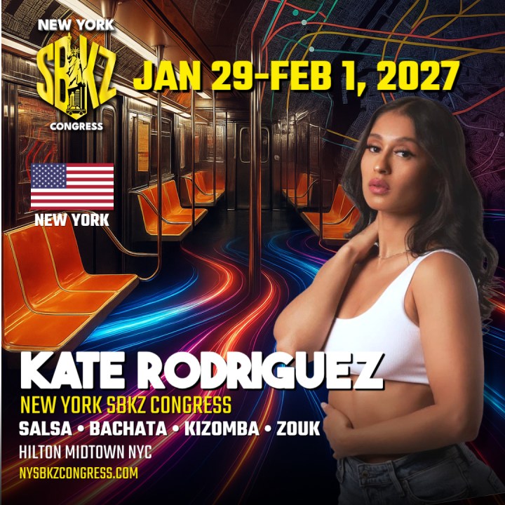 Kate Rodriguez, Salsa and on2 instructor