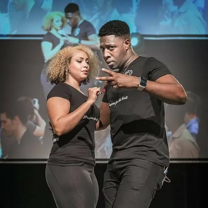 Sol Hissirou & Laura Fauglieta, instructor at Tirana Dance Experience 2026