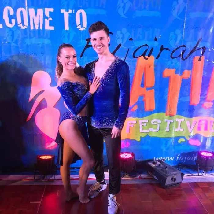 Samuel & Lisa, instructor at Düsseldorf International Salsa Festival