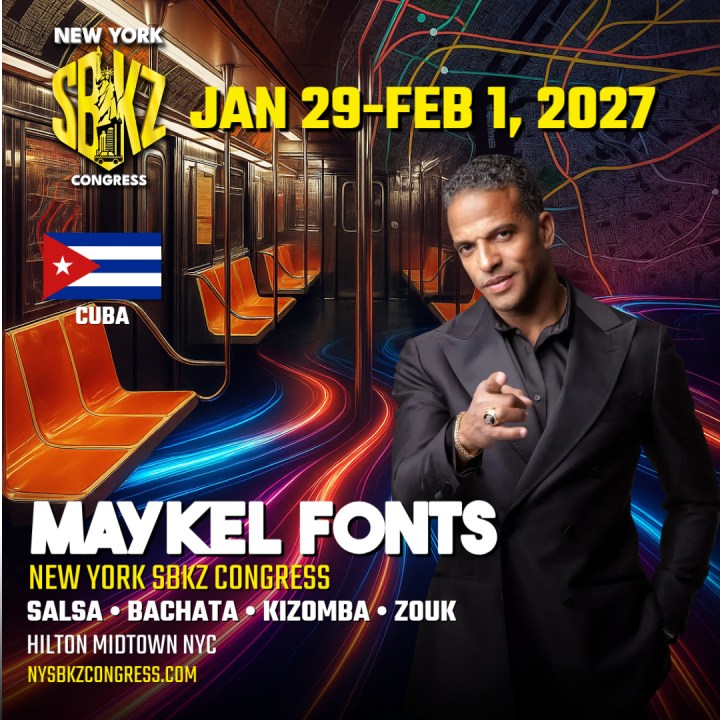 Maykel Fonts, Salsa dance instructor from Milan